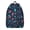 Alien Telescope Deep, variant on Alien UFO Bright Blue Pattern Backpack for School, Cute School Bag with Adjustable Shoulder Straps and Padded Back, 15.7"x11.8"x5.5"