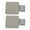 Gray, variant on Homerr Pen Loop Holders 2Pcs Self Adhesive Pencil Holders Loop Clips Universal Easy to Install Journal Planner Tablet Case Pencil Holders Notebook Holders