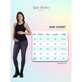 thumbnail image 6 of Savi Parker Women’s Maternity Jeans Over The Belly - Pregnancy Must Haves Fall and Winter Maternity Clothes (L, Charcoal Wash), 6 of 7