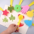 thumbnail image 4 of Esponjas para pintar con los dedos para niños, juego de pinceles para pintar con esponja oso de fresa Hogar, 4 of 4