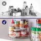 thumbnail image 3 of Turntable Organizer Kitchen, 23.5cm/9.25' Turntable Spice Rack, 360° Refrigerator Rotating Tray, Round Kitchen Shelf, 3 of 5