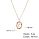 thumbnail image 1 of Skyrim Stainless Steel Colorful Zircon Initial Letter Necklace Women A-Z Alphabet Aesthetic Neck Chain Jewelry Mother Day GiftT&45-50cm Gao Jinjia LED, 1 of 2