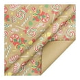 thumbnail image 1 of Clearance! 1PCs ( 70cmX50cm, 4.11 Square Feet)Single-sided Christmas Wrapping Paper, Classic Santa Claus And Other Patterns, 1 of 2