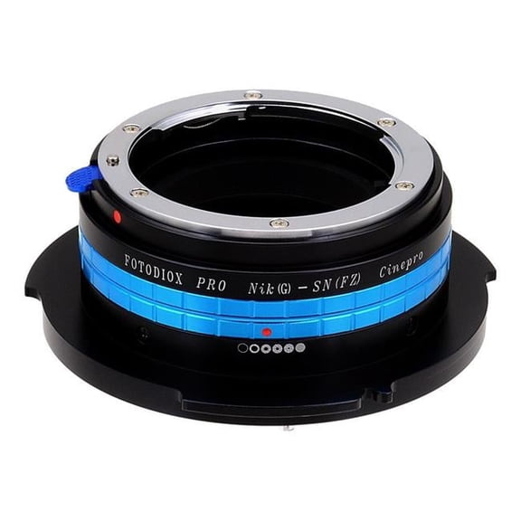 Fotodiox NikG-FZ-Pro Pro Lens Mount Adapter - Nikon Nikkor F Mount G-Type D-SLR Lens To Sony CineAlta FZ-Mount Camera Bodies