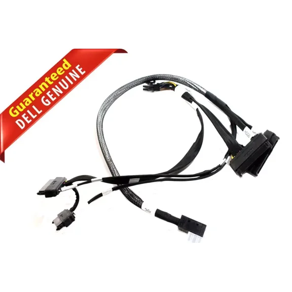 Dell PowerEdge C4130 HDD Cable 7N2GJ SFF-8643 to 4x SFF-8482 with Power, 21.5"