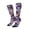 1 Black, variant on Women Crew Soft Moisture-wicking Socks Bowling Game Pattern Design Cotton Socks, One Size fit All