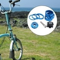 thumbnail image 1 of Espaciador de dirección de bicicleta con tapa de potencia, aleación de Espaciador de dirección de potencia de bicicleta Juego de tuercas de e Macarena Espaciador de auriculares de bicicleta, 1 of 6