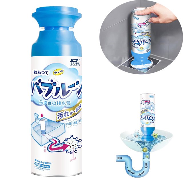 Yugou Drain Cleaner Foam Drain Cleaner Get Out Foaming Drain Cleaner Foam Drain Cleaner For Bathroom Sink Foaming Drain Cleaner For Kitchen Drain Sinks Tubs 500ml