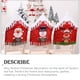 thumbnail image 2 of Cateissary Sombrero de Navidad Funda para silla Impresión de dibujos animados Sala de estar Comedor Arreglo Suministros Papá Noel Elk Muebles Funda para Kits de decoración para fiestas Alce Cateissary HA069379-03, 2 of 6