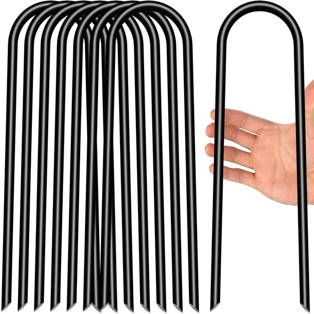 Anclajes para trampolín Arifoo de acero galvanizado 30 cm