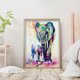 thumbnail image 4 of Cuadros Decorativos Elephant 5D DIY Diamond Painting Kits Full Square Drill Mosaic (30x40CM) DQrwqpou Nuevos Originales, 4 of 8