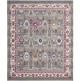 thumbnail image 3 of Nourison Vintage Kashan Persian Grey/Multi 8'10" x 11'10" Area Rug, (9x12), 3 of 9