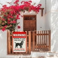 thumbnail image 5 of Warning Beware Of Dog Sign Dog Will Bite Rottweiler Metal Tin Signs Outdoor Yard Sign Metal Tin Sign 8x12 Inch, 5 of 6