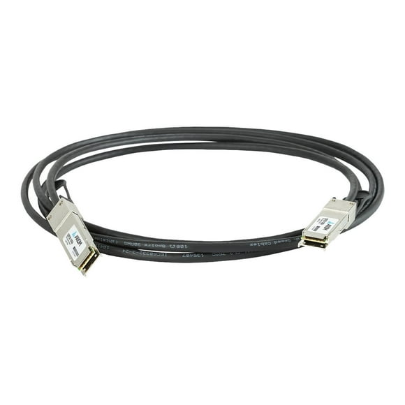 Axiom - 100GBase direct attach cable - QSFP28 to QSFP28 - 10 ft - twinaxial - passive - for Juniper Networks PTX Series PTX10001; QFX Series QFX5120