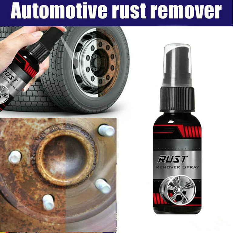 WRSFXV Car Rust Removal Spray, Metal Paint Cleaner Spray Remover Cleaning,  Iron Powder Remover for Car, Rust Remover for Car, Multifunctional Car  Metallic Paint, Car Scratch Remover (100ML, 2) - Yahoo Shopping