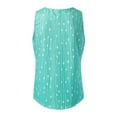 thumbnail image 5 of adviicd Camisole Habillée pour Femmes Bretelles Spaghetti Col Rond Débardeur Ajusté Camisole Basique Sans Manches Chemises Vert,XXXXXL, 5 of 5