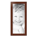 thumbnail image 2 of ArtToFrames 8" x 19" Walnut Picture Frame, 8x19 inch Brown Wood Poster Frame (WOM-4086),  Pack, 2 of 8