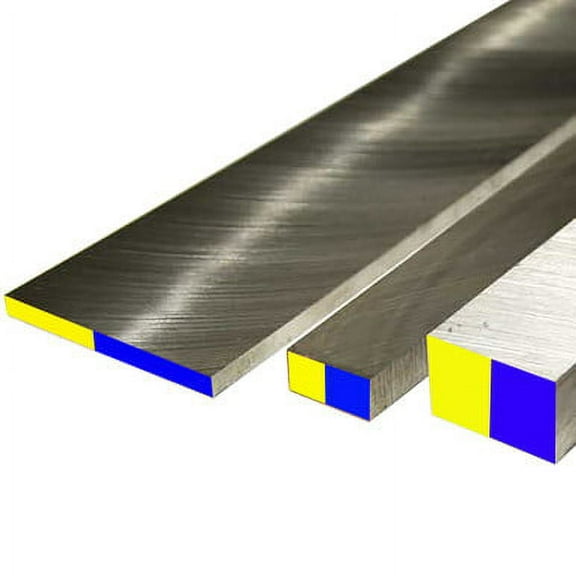 1.75" x 1.75" x 12", A6 Tool Steel Flat, DeCarb Free, Annealed