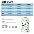 thumbnail image 5 of Lsque Cute Whale Print Men's Cotton Blend Sleeveless Muscle Shirts (S-3XL)- Moisture Wicking, Odor Protection, UPF 30+,Large, 5 of 8