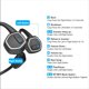thumbnail image 2 of Para Auriculares de ConduccióN óSea Bluetooth InaláMbricos IPX8 Impermeable MP3 Hifi con MicróFono Auriculares para Nadar, 2 of 5