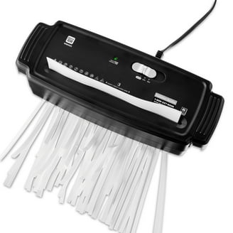 Bonsaii 6-Sheet Micro Cut Paper and Credit Card Shredder, P-4