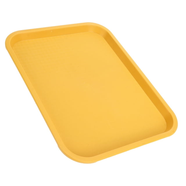 Fast Food Tray Pp Fast Food Plate Rectangular Fall Thickened Chinese Non Slip Small Rectangle Tray Home Dinner Plate Fruit Plate for Serving Trays