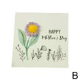 thumbnail image 1 of Unique Mother's Day Card - Handcrafted with Yarn & Cardboard, Eco-Friendly Design, 1 of 1