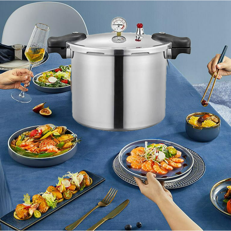 TSTQH 25 quart pressure canner cooker,Built-in luxury digital