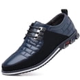 thumbnail image 1 of Zapatos de hombre de gran tamaño, de alta calidad, de cuero, informales, ligeros y de moda, con cordones, para las cuatro estaciones, 1 of 6