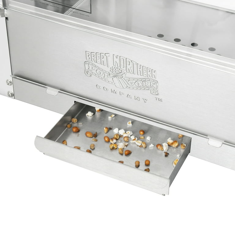 Corn rush popcorn machine with 3 candy dispenser & cart, 8oz - white –  cornrush