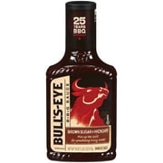 Bull's-Eye BBQ Sauce, Brown Sugar & Hickory, 18 Fl Oz (4 Pack)