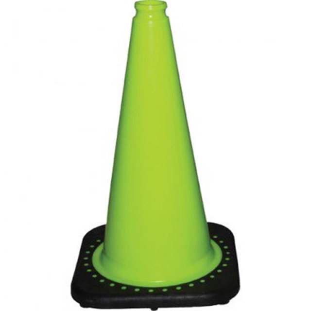 18 in. Fluorescent Green Cone