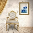 thumbnail image 3 of Koson, Ohara 24x32 Gold Ornate Wood Framed with Double Matting Museum Art Print Titled - Iris flowers, 3 of 4