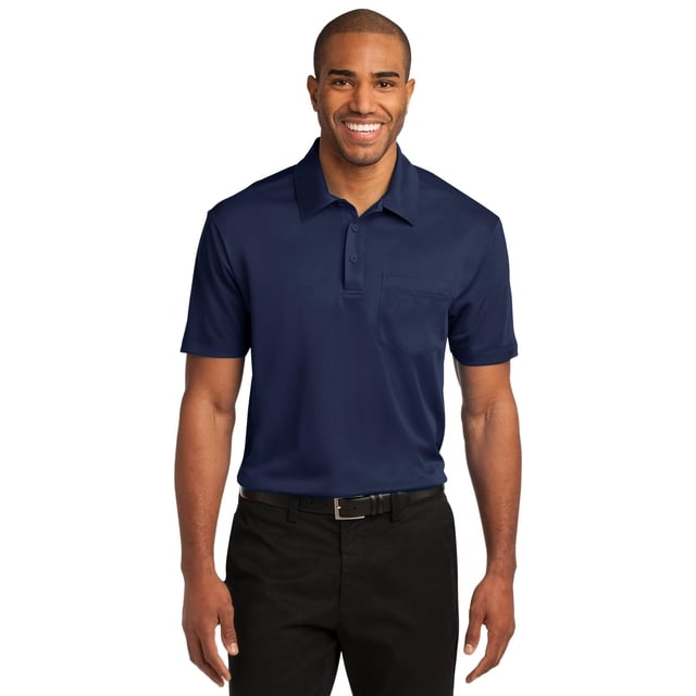 Port Authority Men's Silk Touch Performance Pocket Polo. K540P