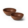 thumbnail image 2 of Algreen  Valencia Planter Bowl - Textured Terra Cotta - Pack of 2, 2 of 3