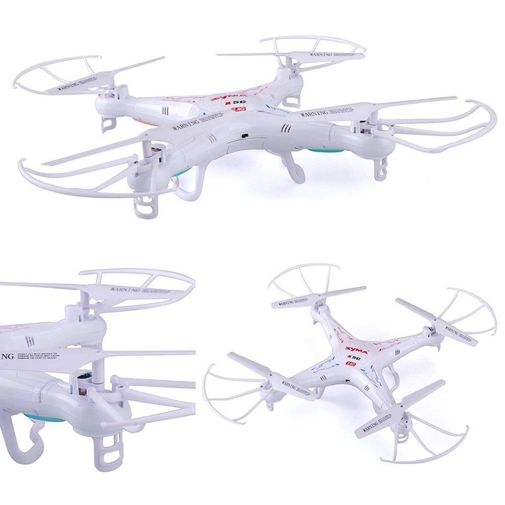 Syma X5C-1 Explorers 2.4Ghz 4CH 6-Axis Gyro RC Quadcopter Drone with Camera - image 3 of 8