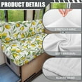 thumbnail image 6 of Yuyamidu Lemon RV Dinette Cushion Covers Breathable Camper Seat Covers Dinette Booth 2 Pack Elastic Cushion Slipcovers for RV Camper Car Bench Seats, 6 of 7