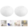 thumbnail image 3 of Shisuyan 2pcs Simple Foldable Lampshades Exquisite Paper Light Lampshade Accessories, 3 of 9