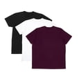 thumbnail image 1 of BELIME Set 3 Playeras Hombre Cuello Redondo Slim Fit Algodón Suave Manga Corta Casual Versátil, 1 of 5