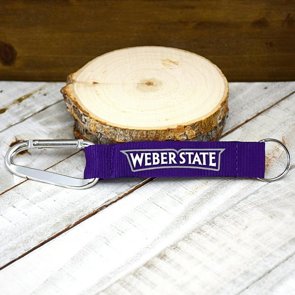 Weber St. Wildcats Lanyard Key Tag