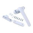 thumbnail image 4 of GUOOL Poignée Verrouillable Universelle Remplacement Aluminium Matériel de Fenêtre Meuble Blanc Gauche, 4 of 8
