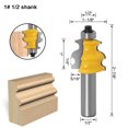 thumbnail image 2 of Jinsinto Ensemble de 3 bits de Routeur pour le Moulage architectural, 2 of 4
