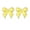 yellow, variant on Fatay-T Gold Bow Earrings for Women Teen Pink Bowtie Dainty Long Tassel Drop Stud Trendy Statement Jewelry Gift