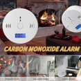 thumbnail image 2 of 2Pcs Digital Carbon Monoxide (Co) Detector Alarm Battery Powered, 2 of 5