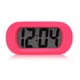 thumbnail image 1 of Ounissouiy Despertador LED con repetición de luz nocturna, alarmas de mesita de noche, carcasa de silicona, pantalla LCD, campana, hogar, viaje, oficina, Decoración del hogar Rosa Ounissouiy HA082550-06, 1 of 6