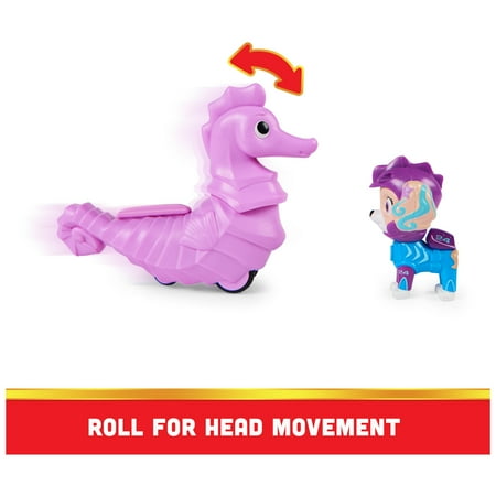 PAW Patrol, Aqua Pups Coral and Seahorse Action Figures for Kids Ages 3 and up