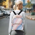 thumbnail image 7 of FORMRS Mini Backpack Purse for Women Quilted Travel Daypack Casual Shoulder Bag, Abstract Blue, 7 of 7