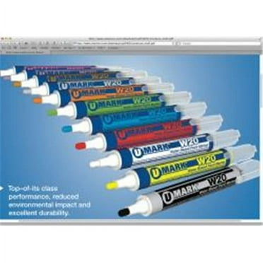 U-Mark Um10857 Orange Water based Paint Marker