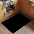 thumbnail image 3 of Black Bathroom Mats 2x3 FT, Non Slip Small Kitchen Mat, Solid Color Farmhouse Black Washable Soft Backed Front Door Throw Rugs Non-Shedding Indoor Outdoor Doormat for Entryway Sink, 3 of 8