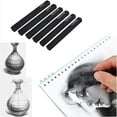 thumbnail image 5 of Duslogis 6Pcs Compressed Charcoal Sticks Black Square Compressed Graphite Drawing Pencils Soft Medium Hard Artists Sketching Painting Charcoal Sticks Pens Art for Students Beginners, 5 of 7